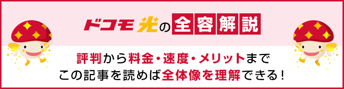 ドコモ光の全容解説